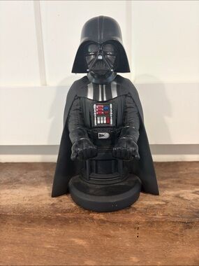 Darth Vader Figurine - Black Star Wars Collectible-phone holder